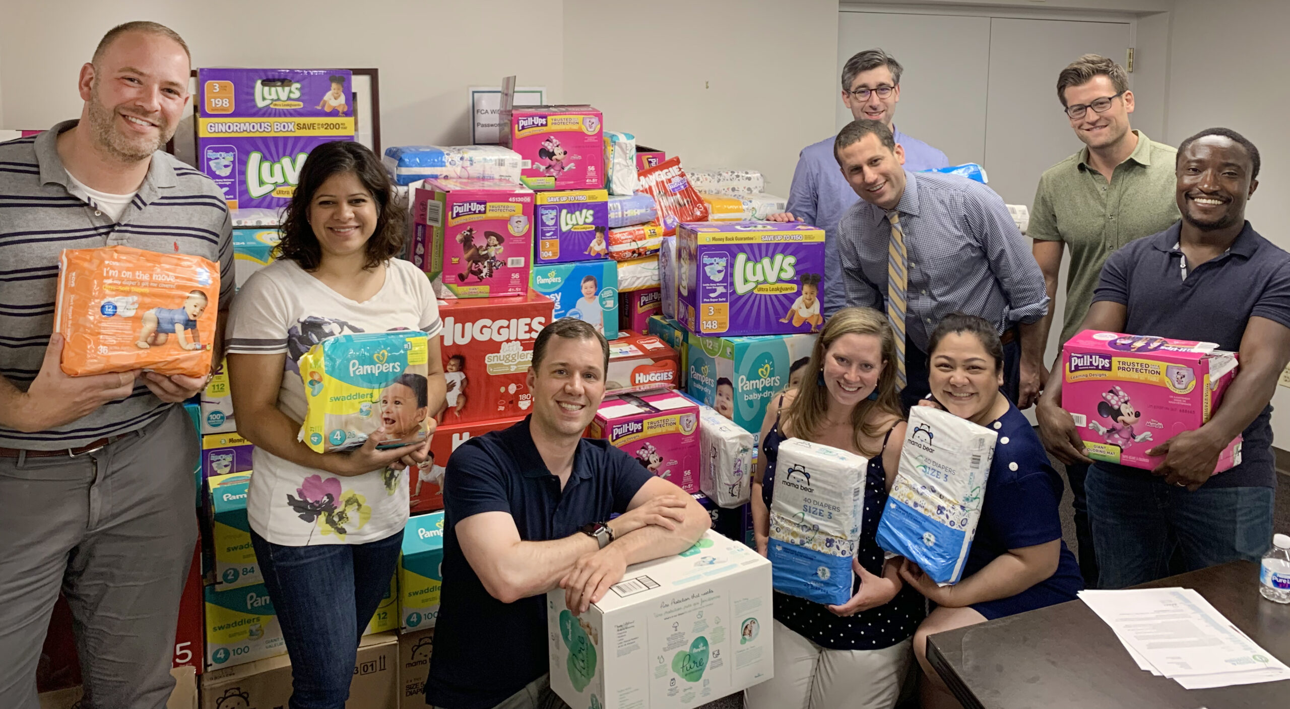 FCA Drive Brings in More Than 15,000 Diapers