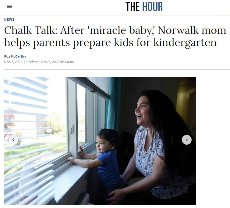 Chalk Talk: After ‘miracle baby,’ Norwalk mom helps parents prepare kids for kindergarten