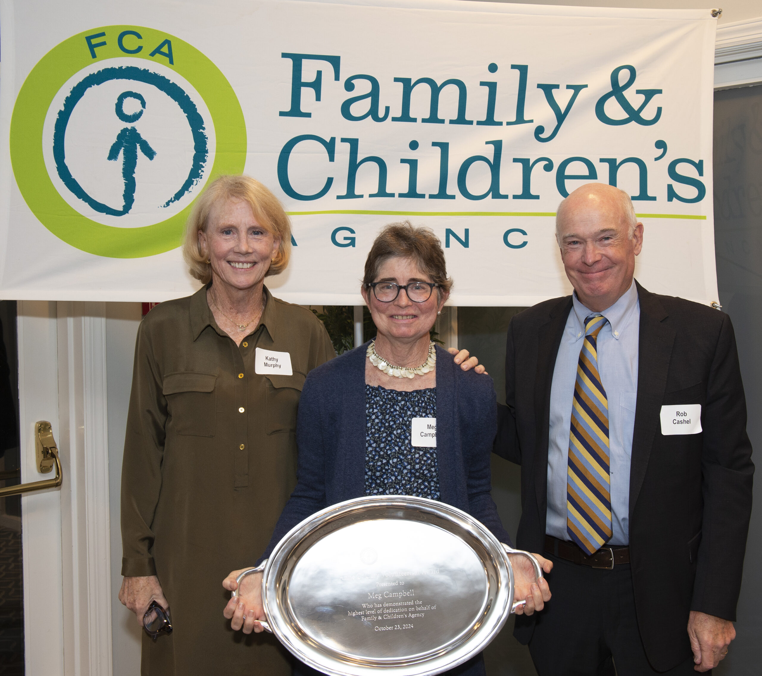 FCA’s Anne C. Cary Volunteerism Award presented to Meg Campbell
