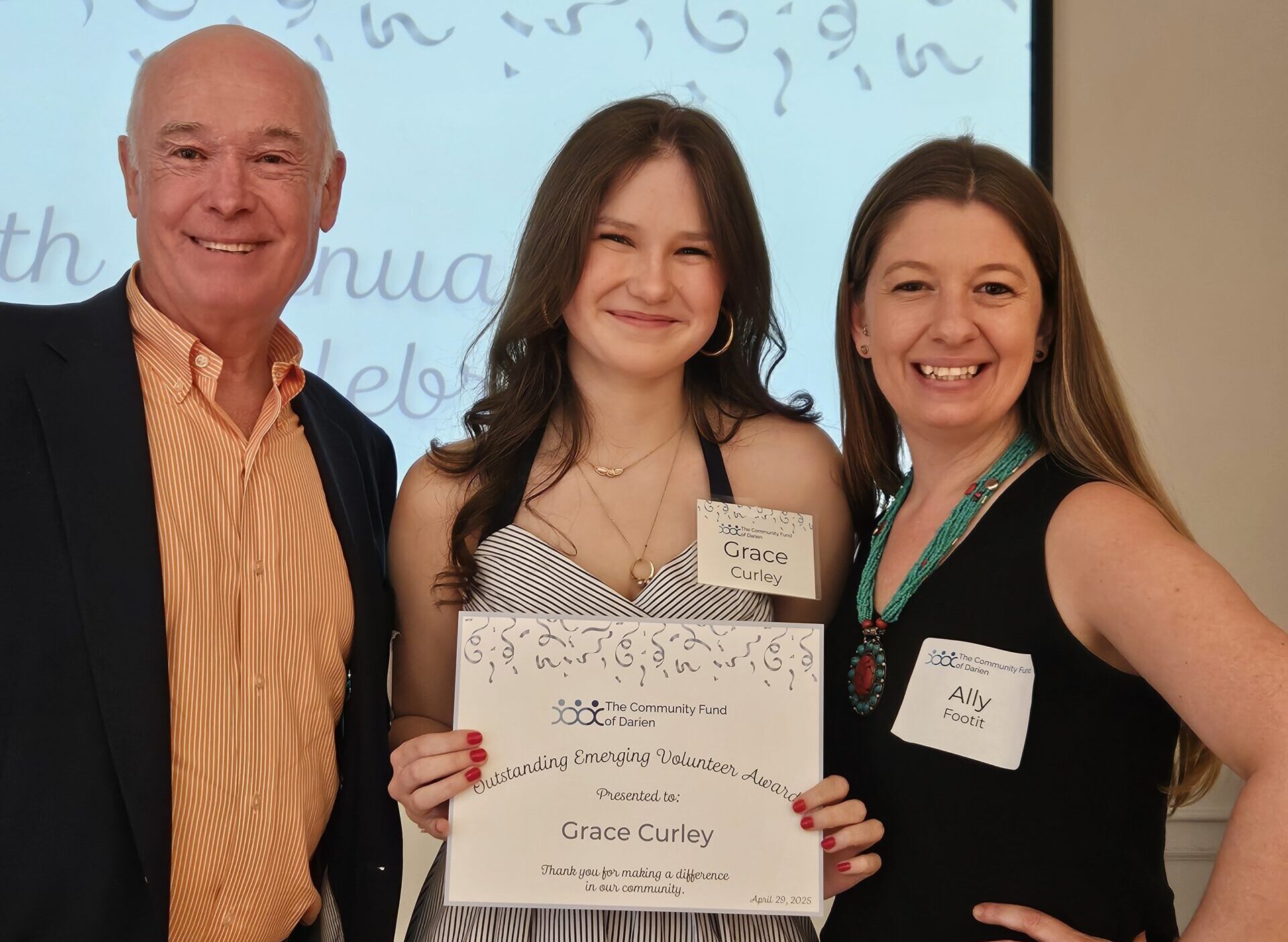 Volunteer Appreciation: Grace