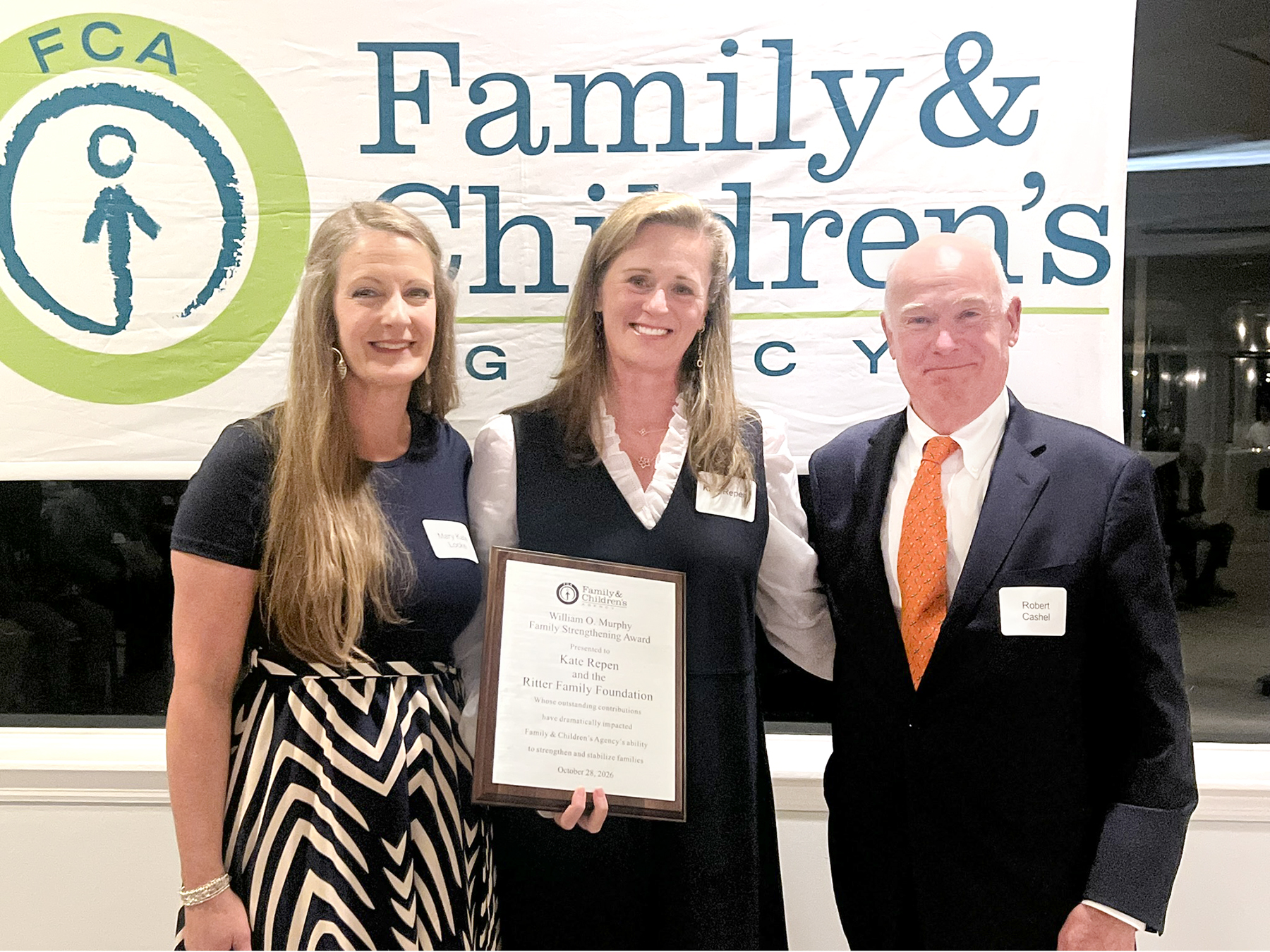 Family & Children’s Agency Honors Community Leaders and Volunteers at Annual Meeting